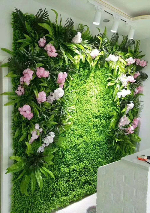 長沙綠植墻制作